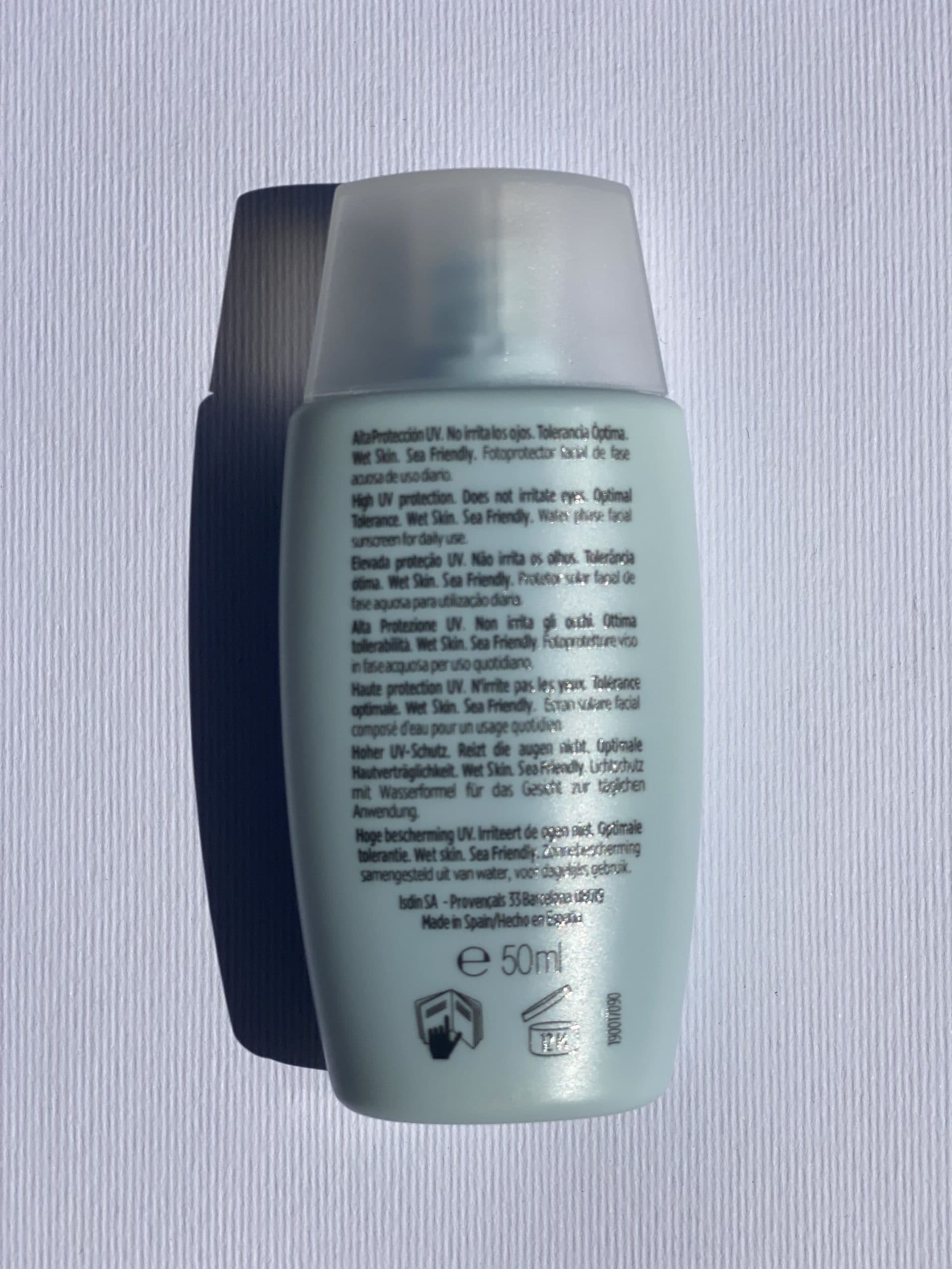 کرم ضد آفتاب فیوژن واتر ایزدین SPF 50 حجم ۵۰ml — تصویر ۵