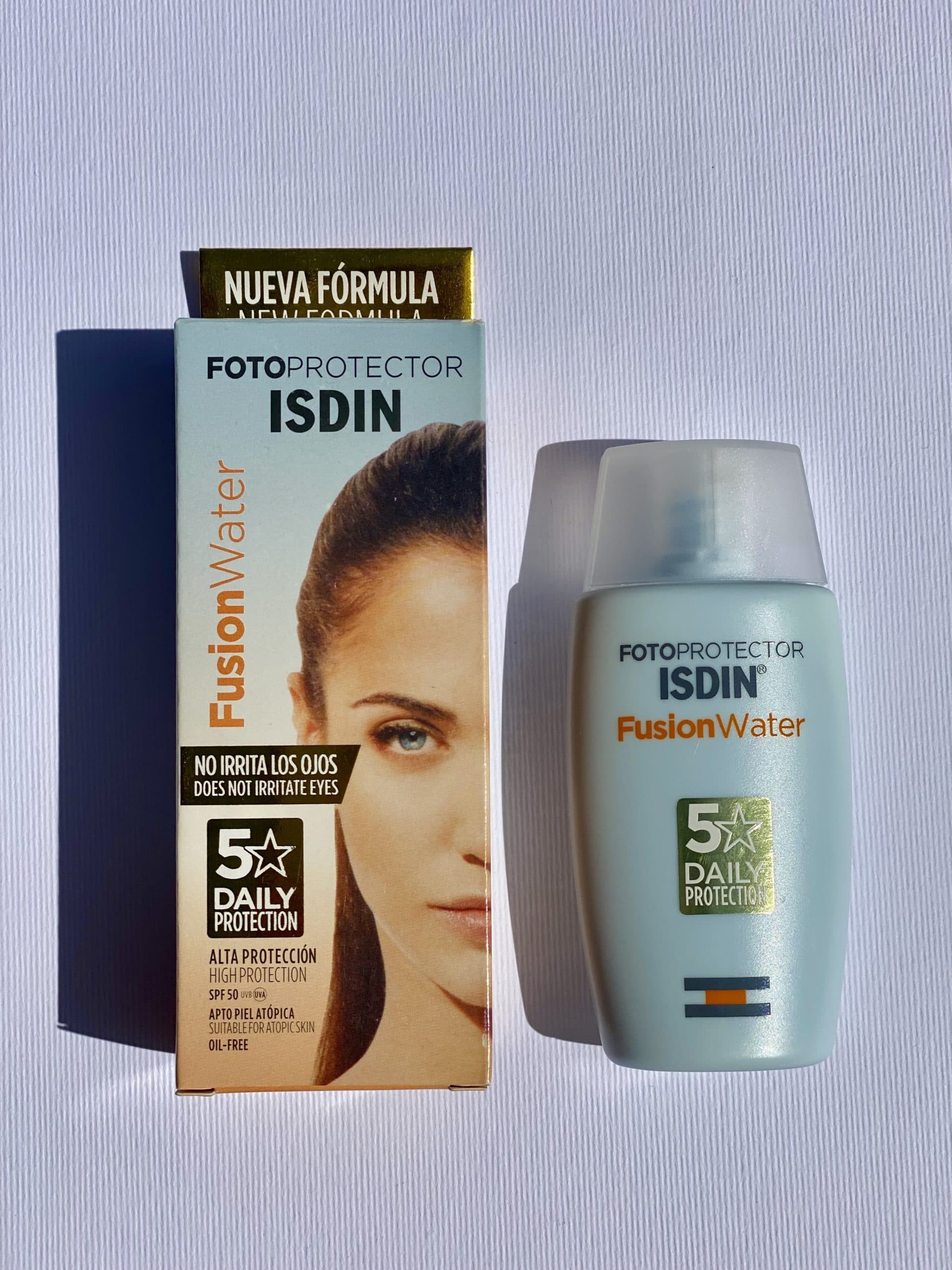کرم ضد آفتاب فیوژن واتر ایزدین SPF 50 حجم ۵۰ml — تصویر ۲
