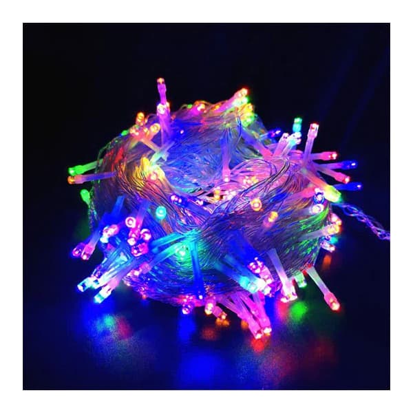 ریسه سوزنی کریسمس ۱۰ متری پنج حالت رقص نور – ۱۰۰ عدد LED باکیفیت — تصویر ۲