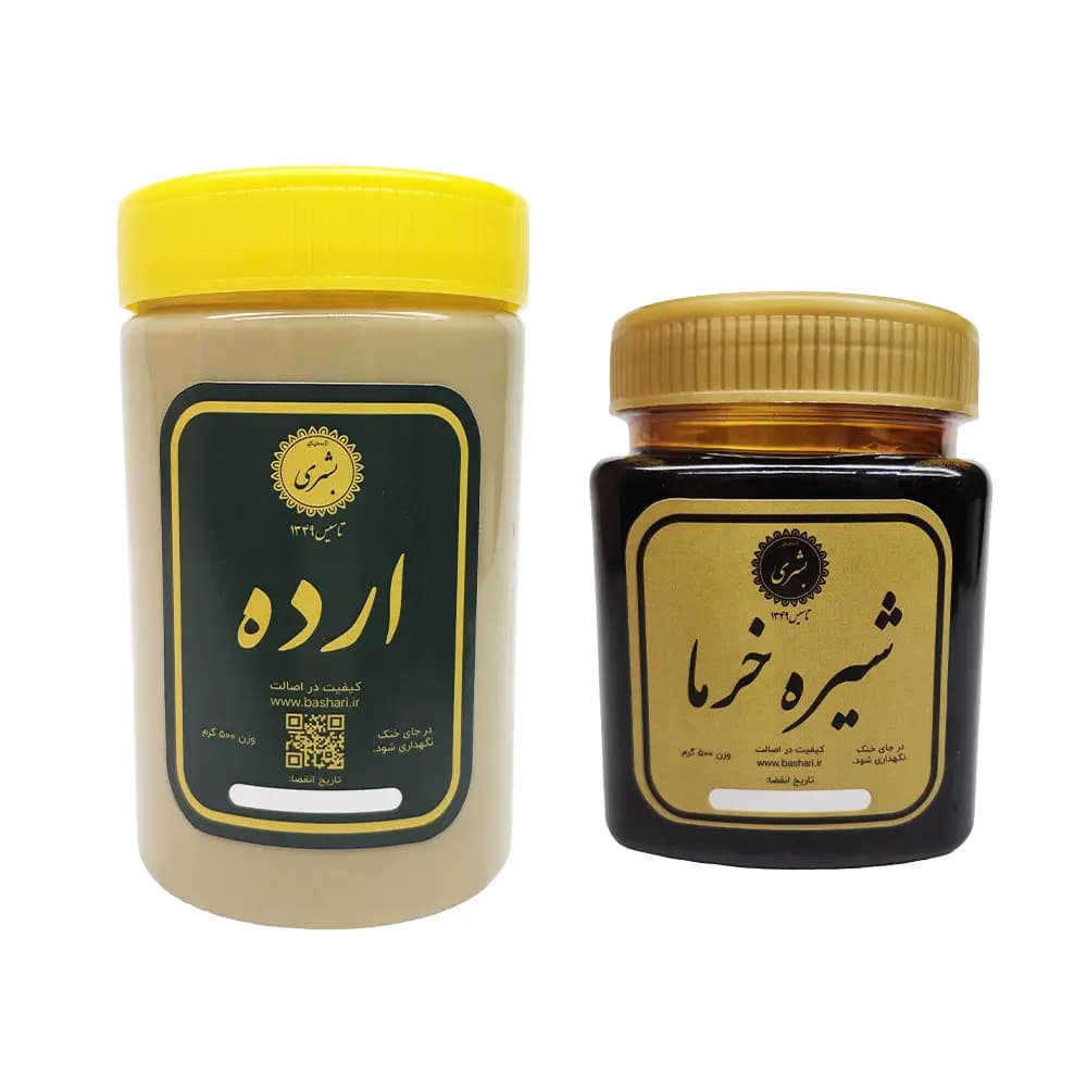 ارده و شیره خرما