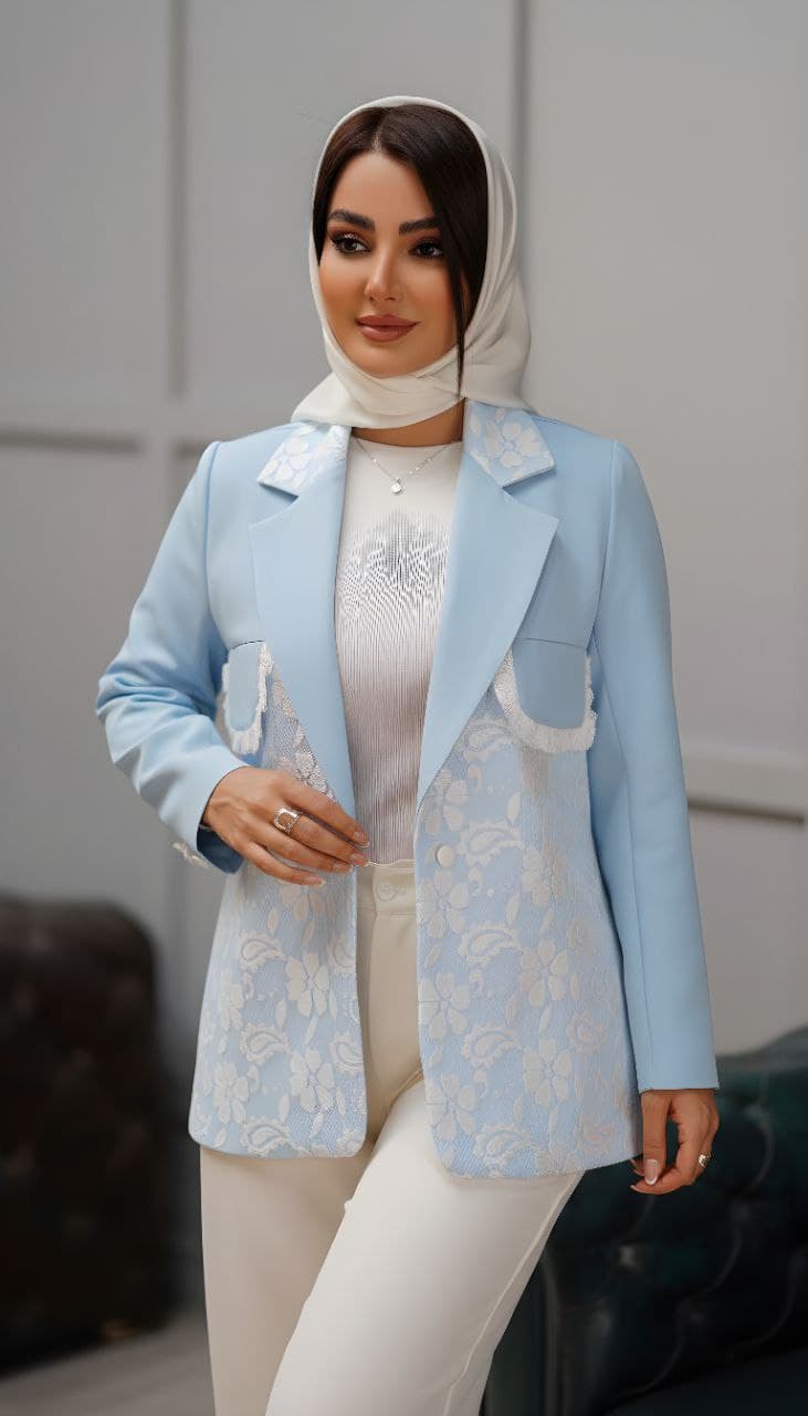 کت کرپ مازراتی نازنین — تصویر ۲