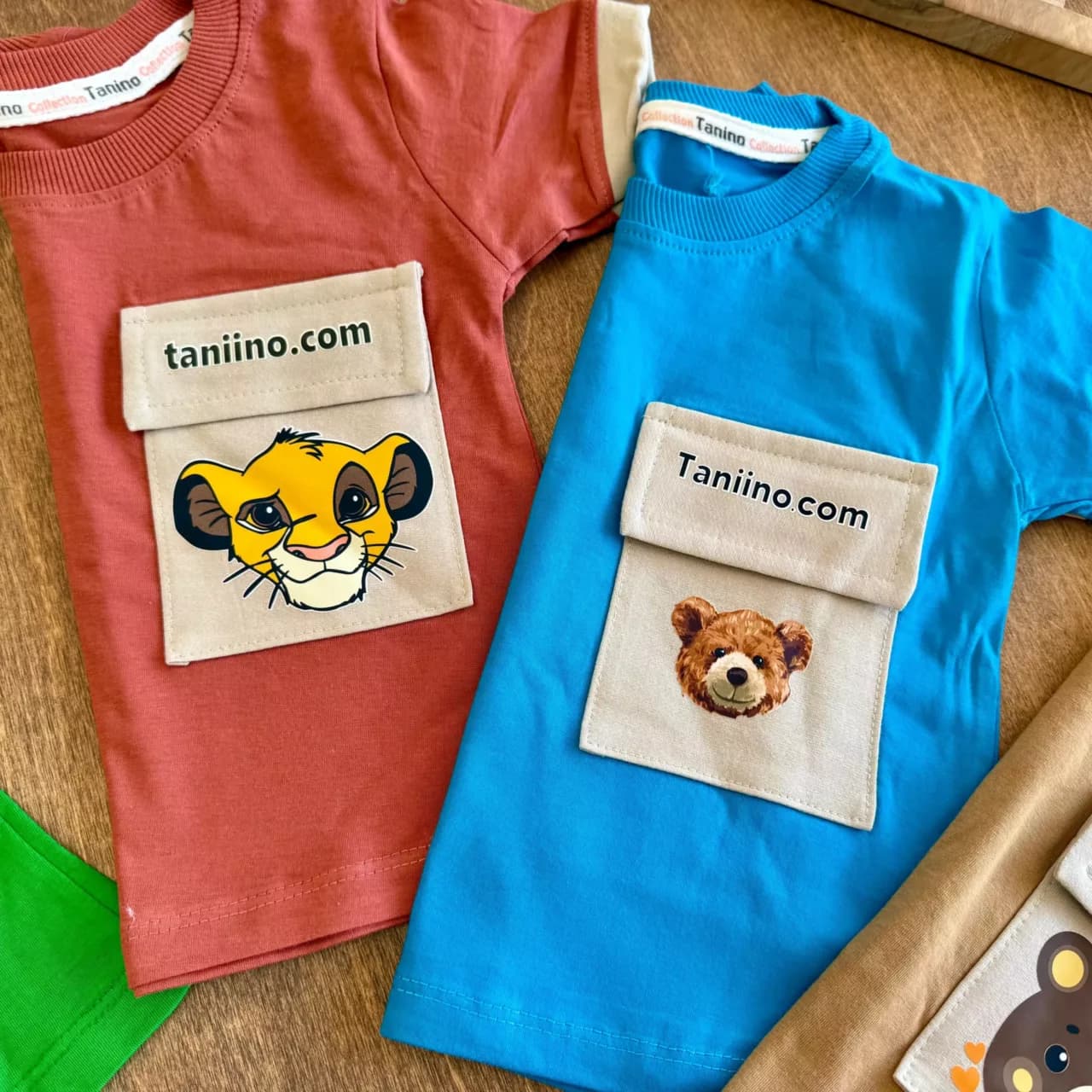 تیشرت شلوارک جیب دار TANINO BEARS کد 6565 — تصویر ۲