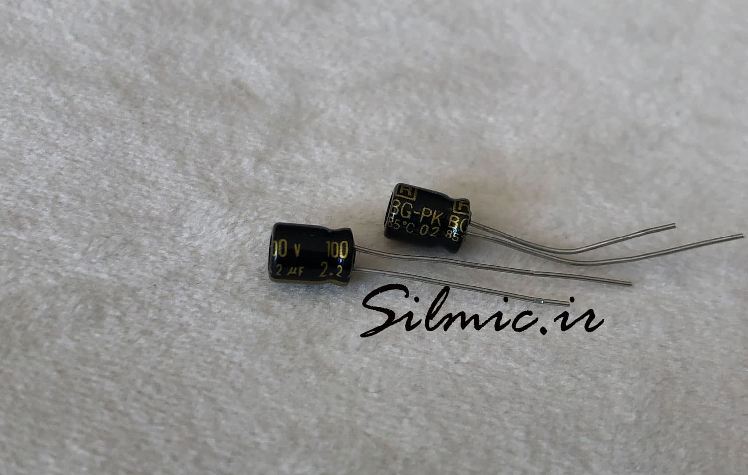 Rubycon Black Gate PK Series 2.2uf 100v Electrolytic Capacitor — تصویر ۲