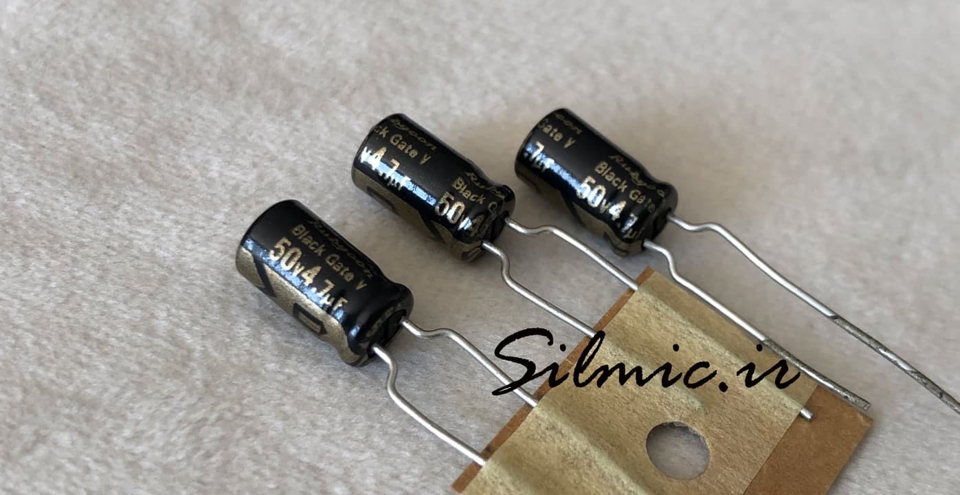 Rubycon Black Gate V Series 4.7uf 50v Electrolytic Capacitor