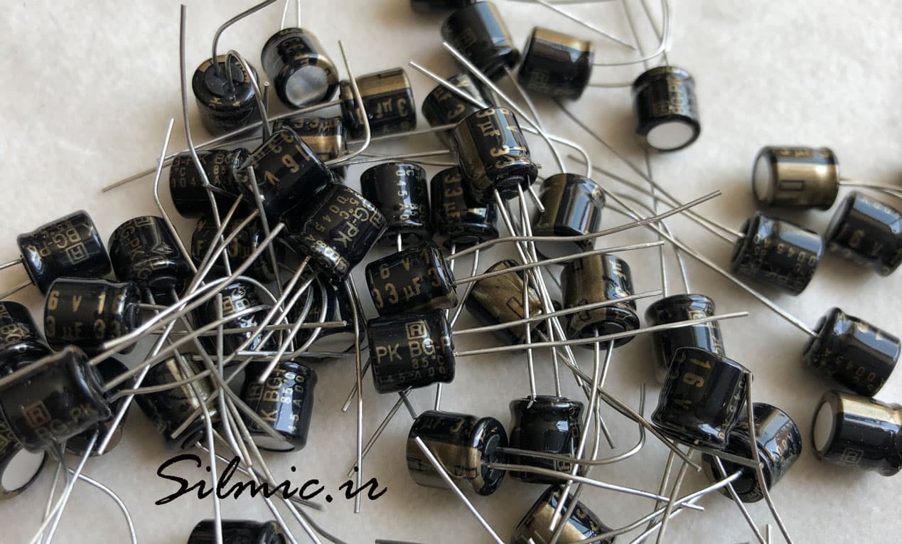 Rubycon Black Gate PK Series 33uf 16v Electrolytic Capacitor — تصویر ۲