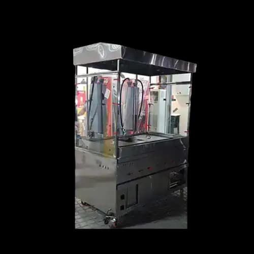 دستگاه کباب ترکی دو سیخ مبله