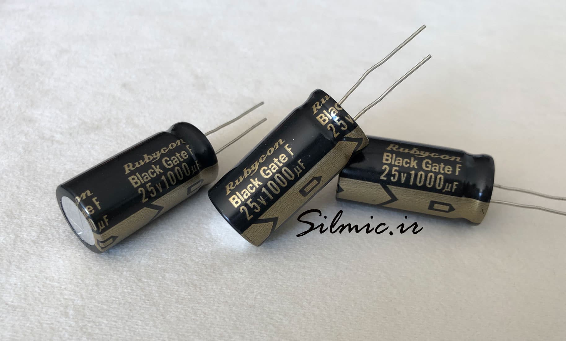 Rubycon Black Gate F Series 1000uf 25v Electrolytic Capacitor