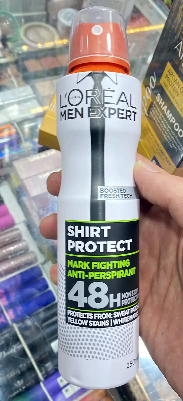 اسپری ضدتعریق لورال 48 ساعته مدل Shirt Protect — تصویر ۳