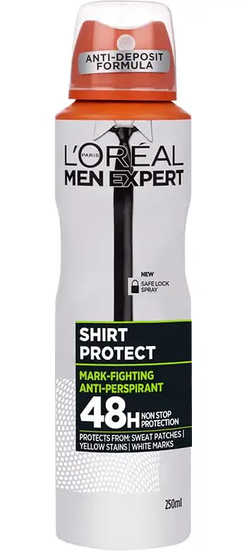 اسپری ضدتعریق لورال 48 ساعته مدل Shirt Protect