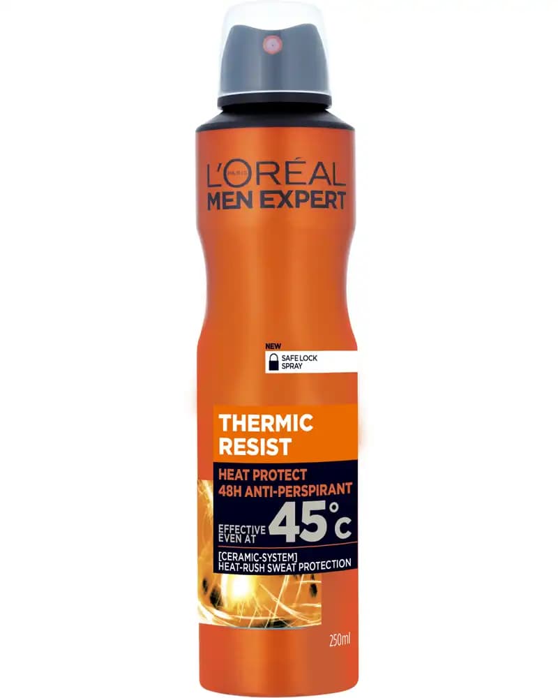 اسپری ضدتعریق لورال مدل Thermic Resist اصل ماندگاری 48 ساعته