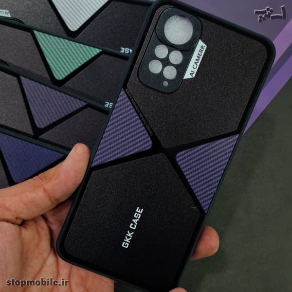 قاب گوشی شیائومی Redmi Note 11 4G – 11S مدل GKK CASE طرح X | محافظ لنز دار