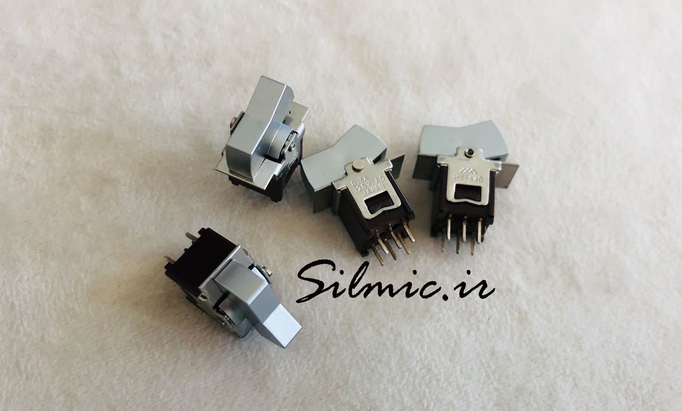 کلید 6 پایه ON-OFF دوحالته ساخت ژاپن — تصویر ۲