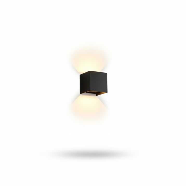 چراغ دکوراتیو نما دمپردار 6 وات دیپلمات