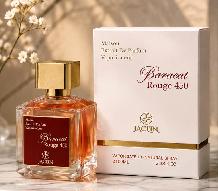 ادکلن ژاکلین باراکات رژ 450 Jaclin Baracat Rouge حجم 100 میل