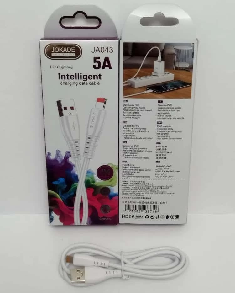 کابل شارژ آیفون JOKADE مدل JA043