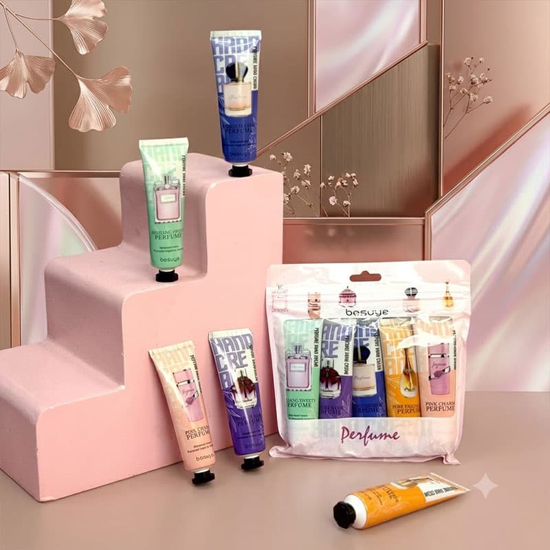 پک پنج عددی کرم دست ادکلنی بوسویا کد b2150