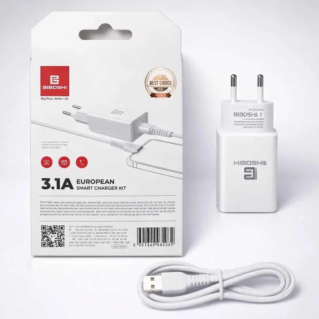 شارژر بیبوشی مدل C43 پک‌دار با کابل Micro USB
