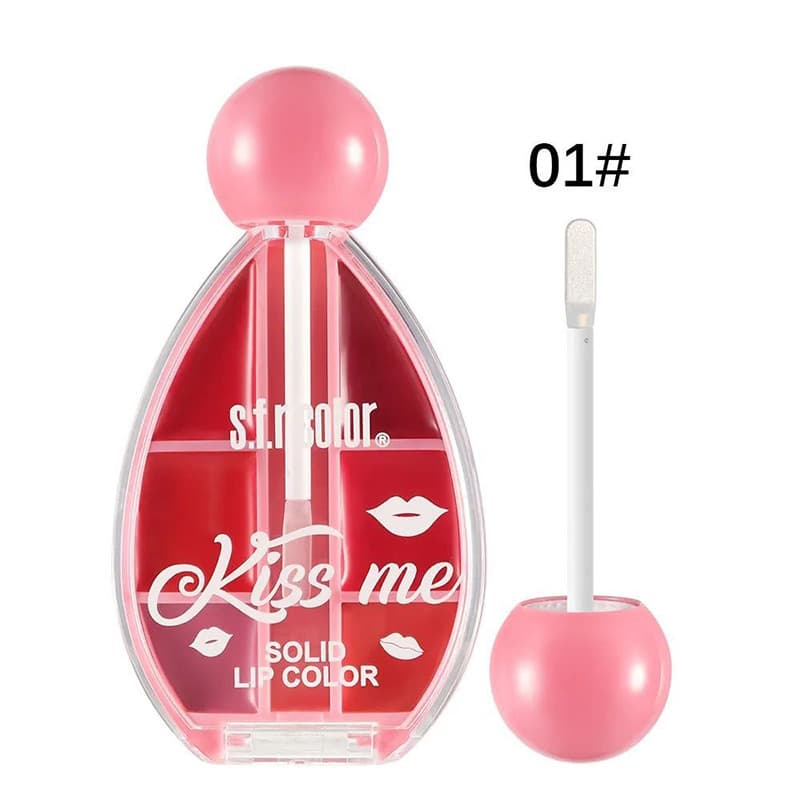 پالت رژ لب خیس شش رنگ اس اف آر کالر کد 5944 — تصویر ۳