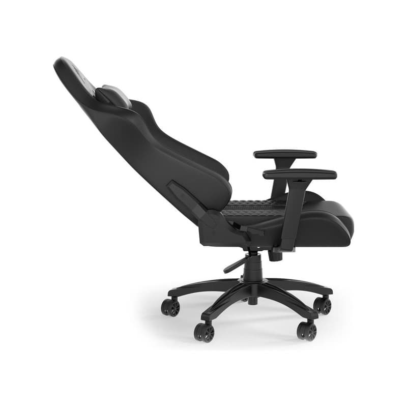 صندلی گیمینگ کورسیر TC100 RELAXED Leatherette Black — تصویر ۲