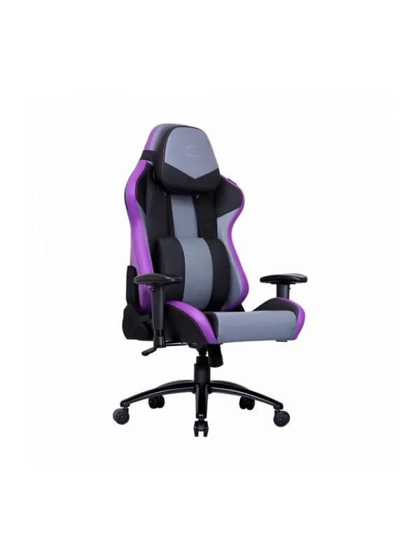 صندلی گیمینگ کولرمستر مدل GCR3 PURPLE BLACK — تصویر ۲