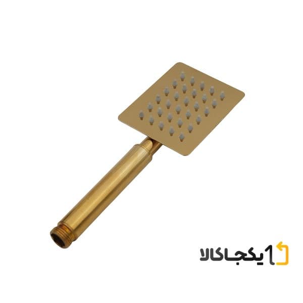 علم دوش حمام مدل یونیورست 503 استیل سفید طلایی — تصویر ۸