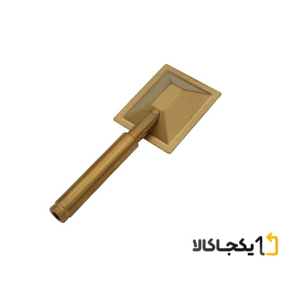علم دوش حمام مدل یونیورست 403 استیل طلامات — تصویر ۳