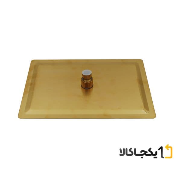 علم دوش حمام مدل یونیورست 403 استیل طلامات — تصویر ۵