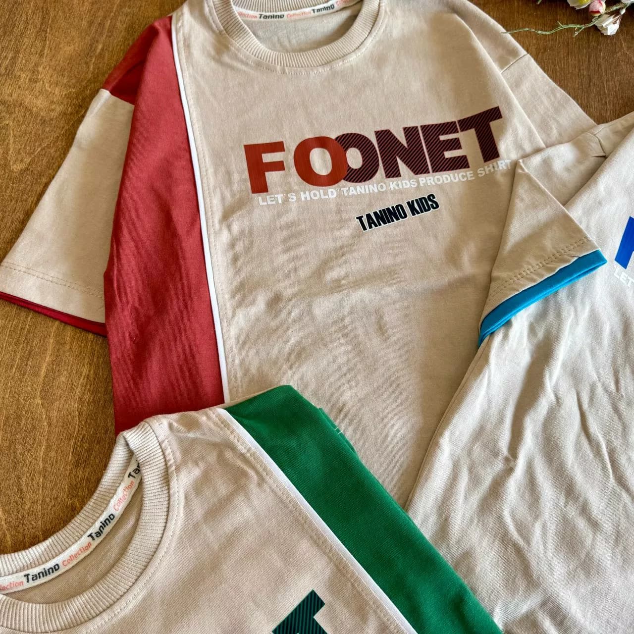 تیشرت شلوارک FOONET سایز 50 تا 65 کد 6536 — تصویر ۲