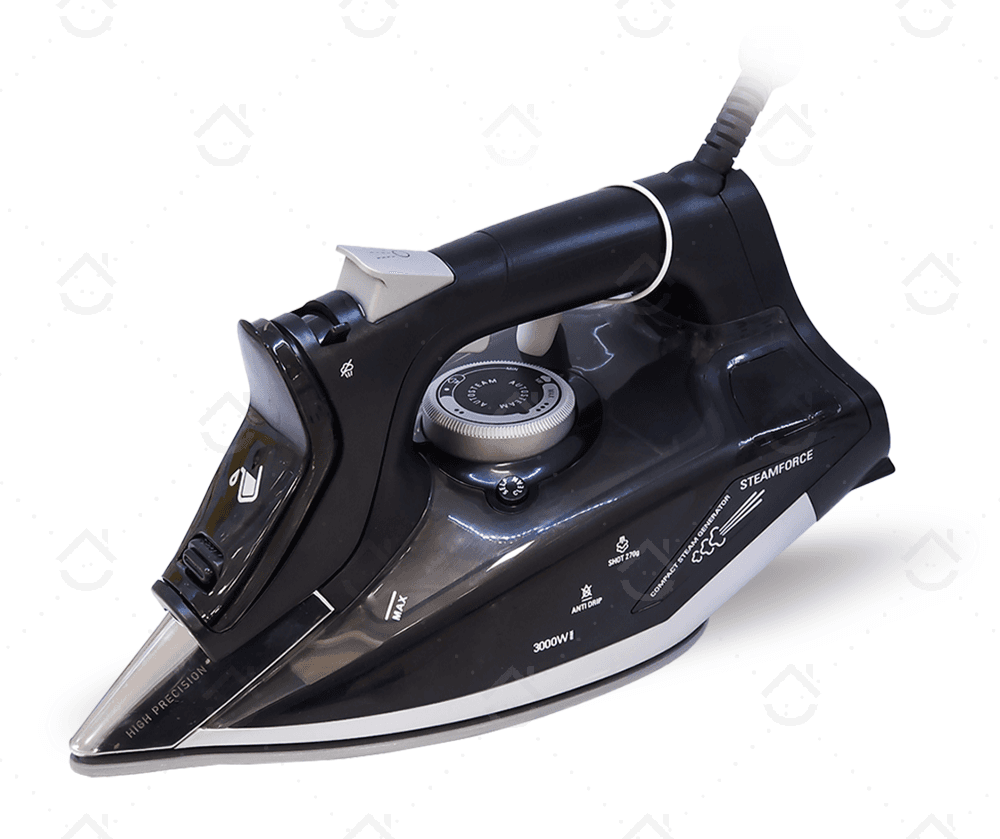 اتو کاخلر 3000 وات مدل KH-813-G مشکی نقره ای