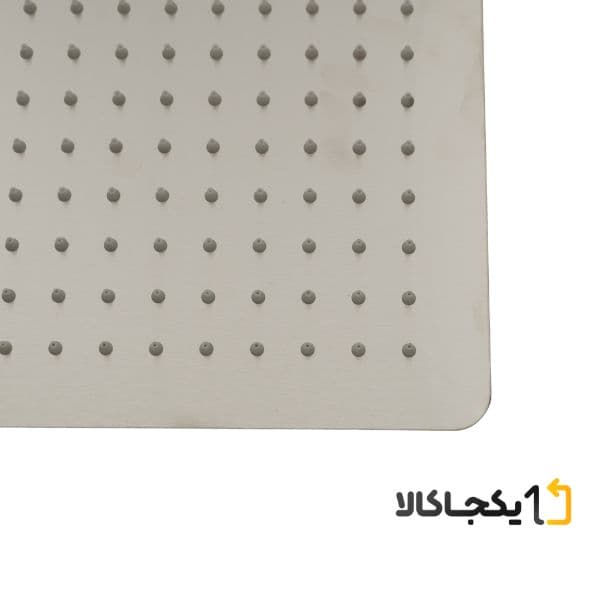 علم دوش حمام مدل یونیورست 302 استیل مات — تصویر ۵