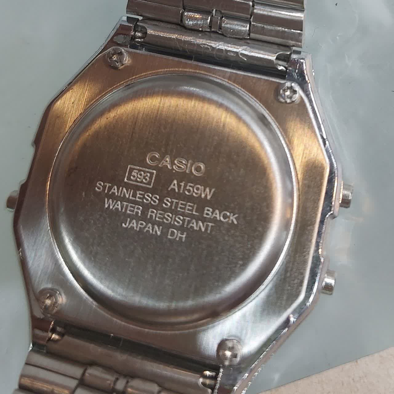 ساعت مچی مردانه کاسیو casio فلزی f-w9 — تصویر ۳