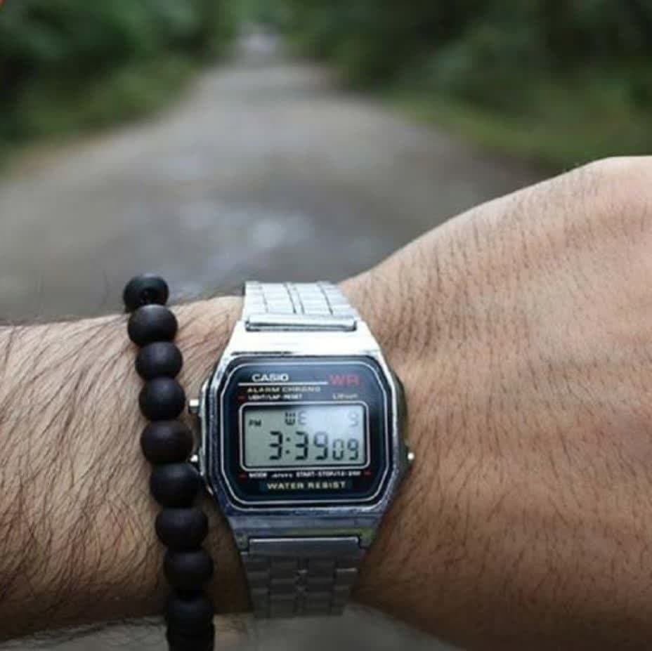 ساعت مچی مردانه کاسیو casio فلزی f-w9 — تصویر ۴