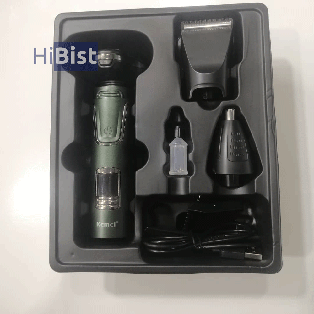 ریش تراش سه تیغ کیمی سه کاره مدل KM-2808 — تصویر ۲