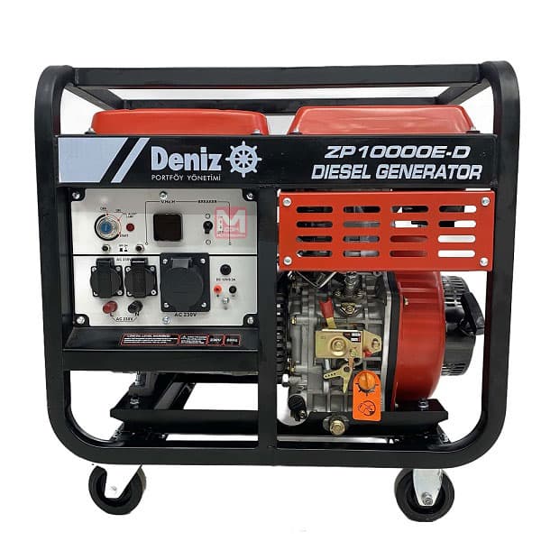 موتور برق دیزلی دنیز 7.5 کیلو وات مدل ZP10000ED