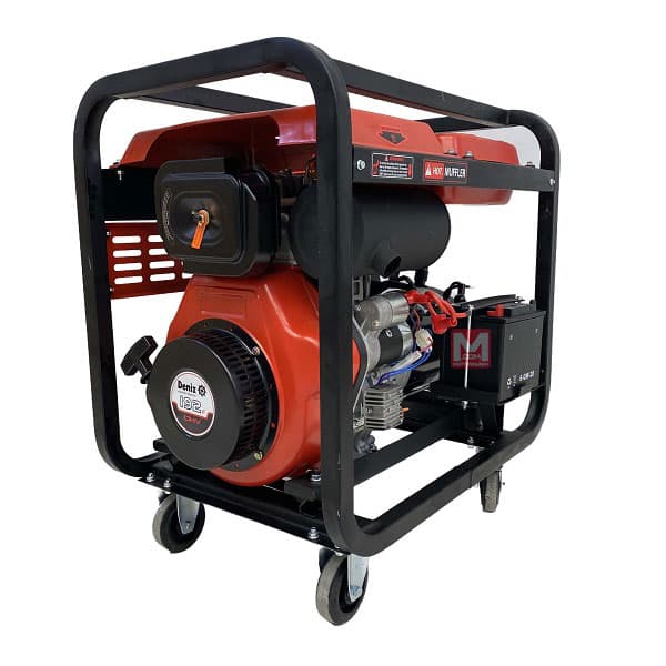 موتور برق دیزلی دنیز 7.5 کیلو وات مدل ZP10000ED — تصویر ۴
