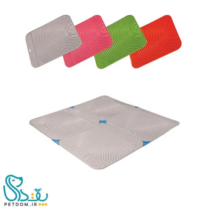 پادری ظرف خاک گربه مت موزاییکی