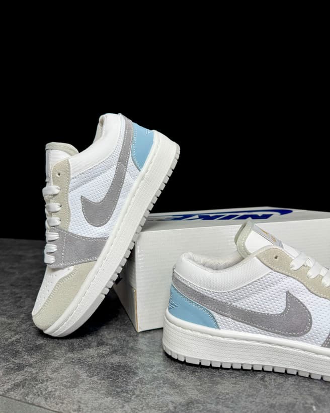 کتونی مردانه و زنانه جردن وان لو مدل پاریس | Nike Air Jordan 1 Low Paris