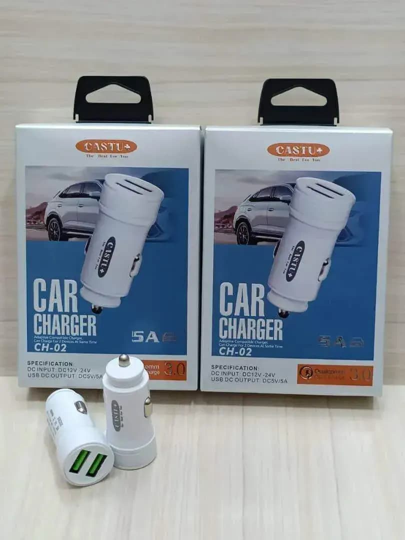 شارژر فندکی CASTU+ مدل CH-02 — تصویر ۲