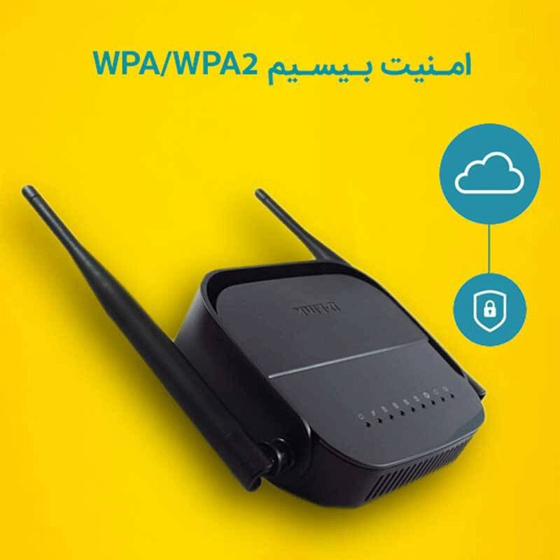 مودم روتر ADSL2 Plus N300 D-LINK DSL-124 — تصویر ۳