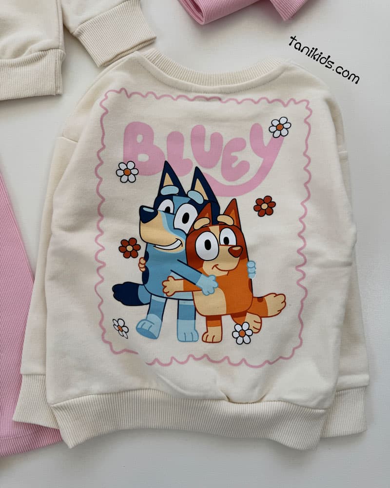 ست دورس شلوار بلوئی🐱‍🏍 — تصویر ۲