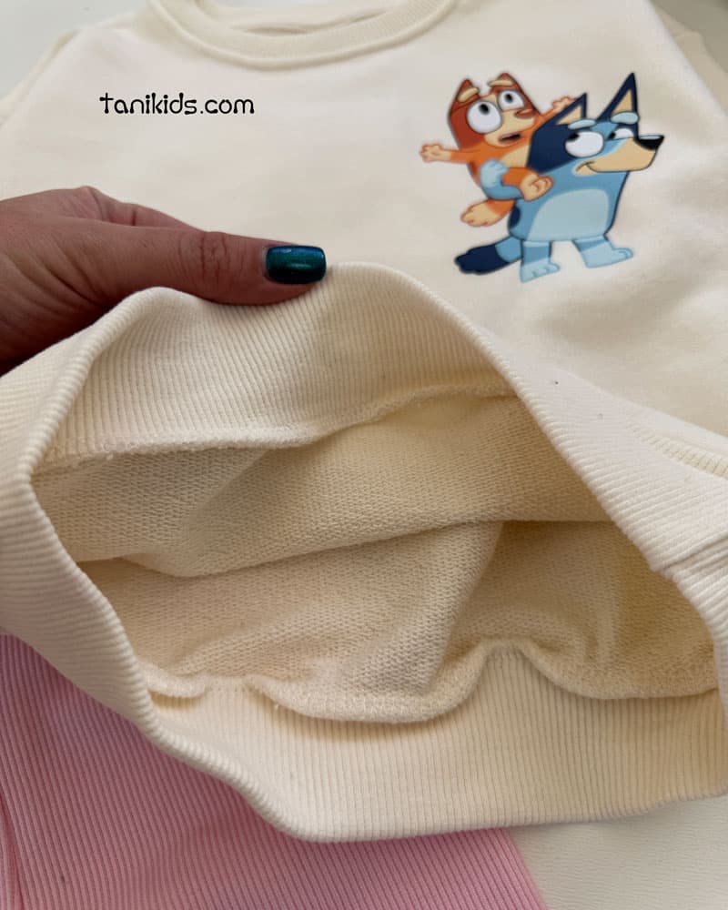 ست دورس شلوار بلوئی🐱‍🏍 — تصویر ۶