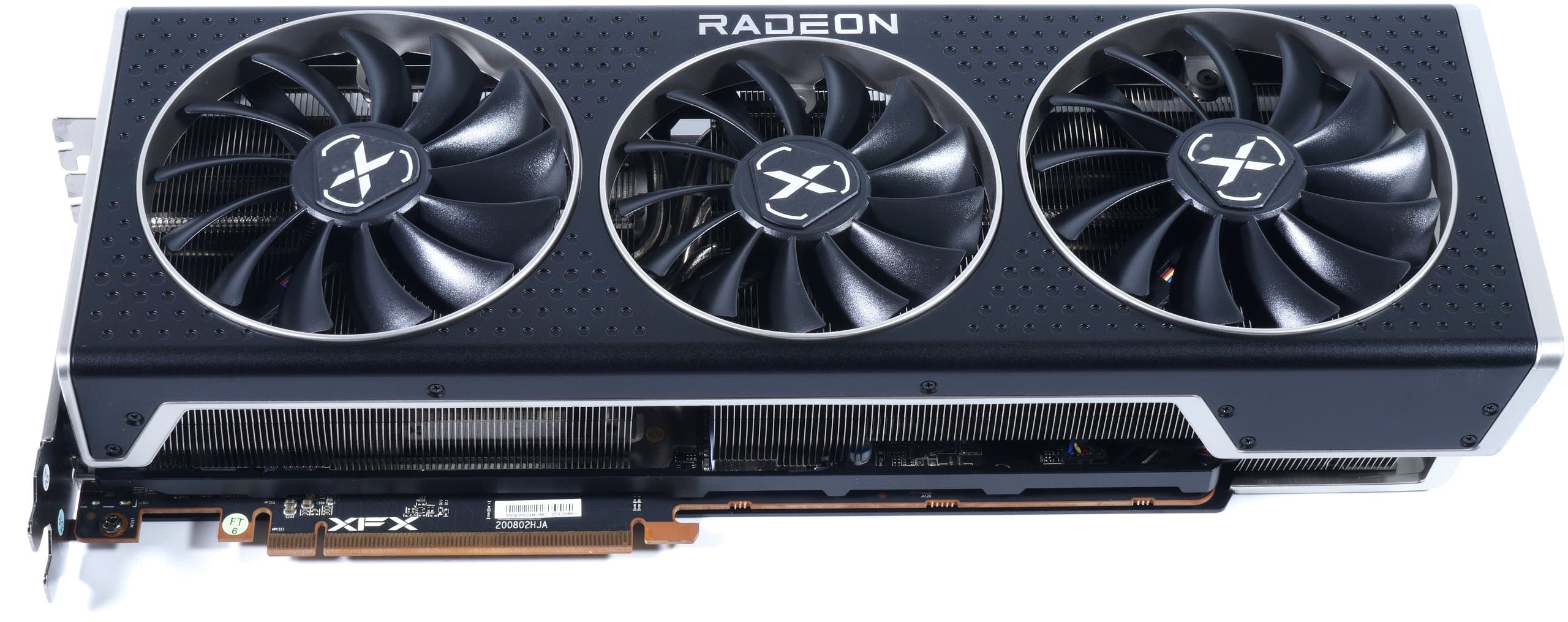کارت گرافیک ایکس اف ایکس مدل Speedster QICK 319 AMD Radeon RX 6800XT BLACK Gaming حافظه 16 گیگابایت — تصویر ۳
