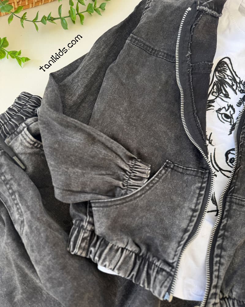 سه تیکه پسرانه جین کاغذی👖👓 — تصویر ۶