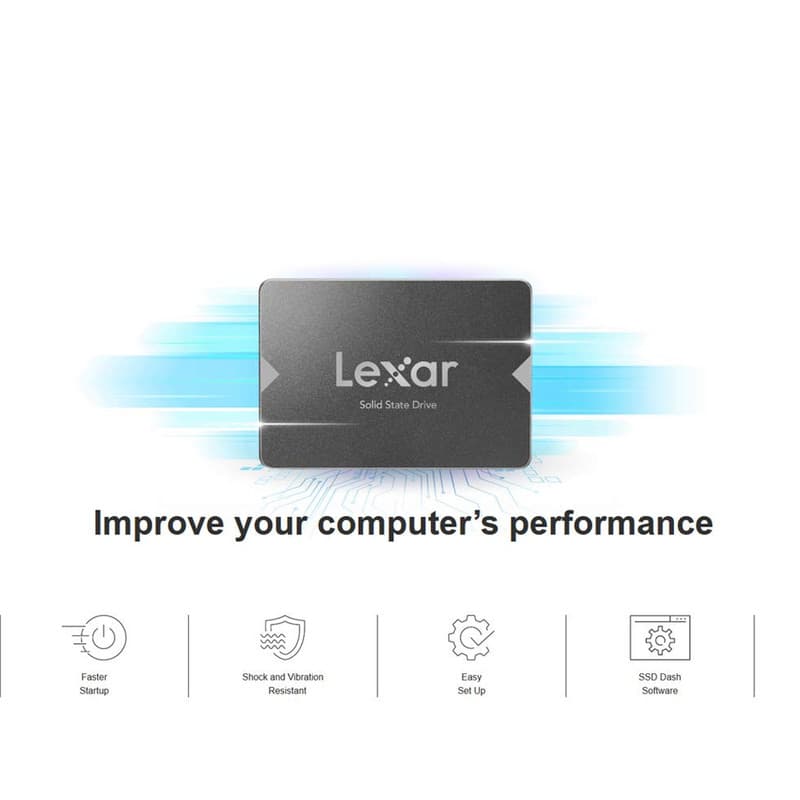 اس اس دی اینترنال لکسار مدل LNS100 — تصویر ۵