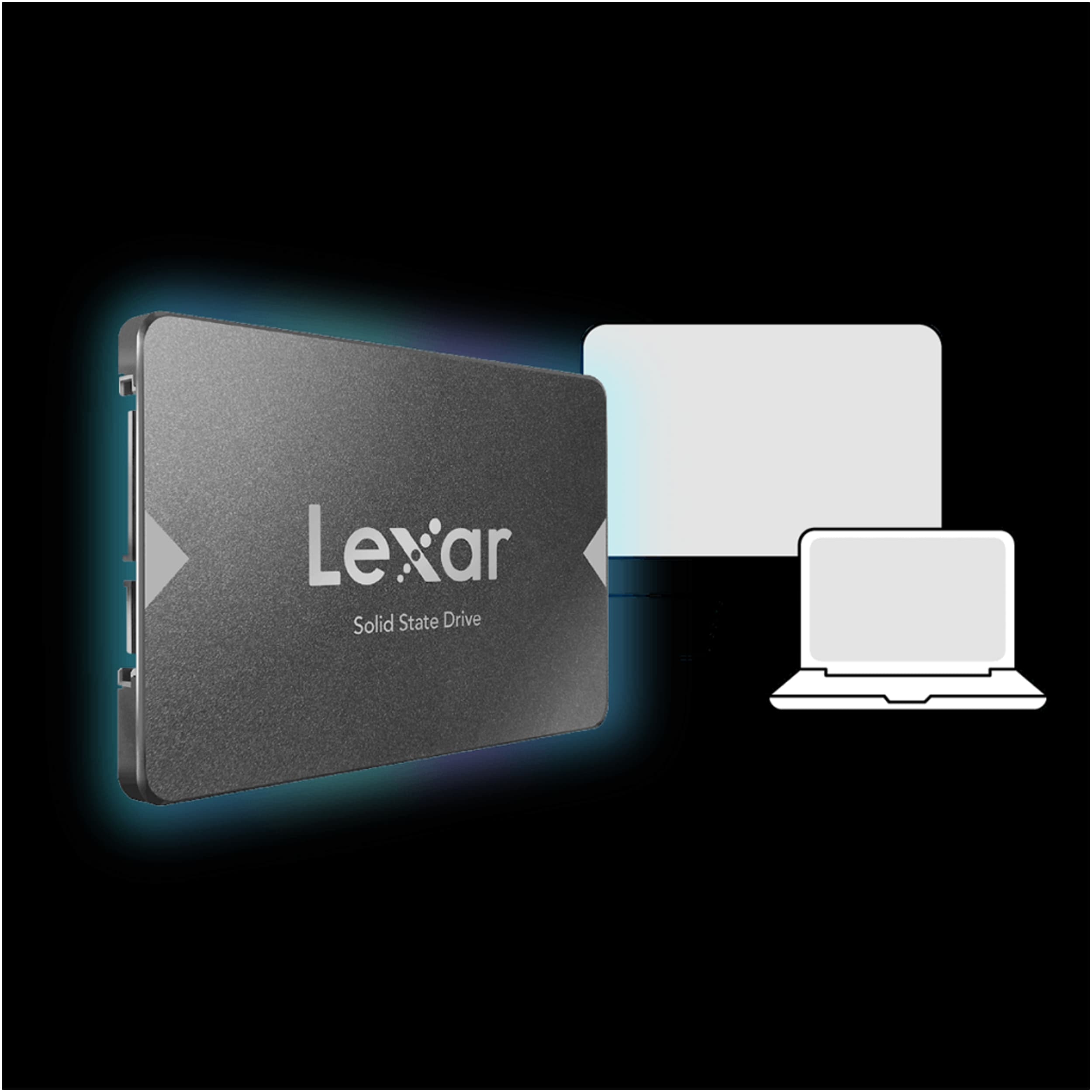 اس اس دی اینترنال لکسار مدل LNS100 — تصویر ۳