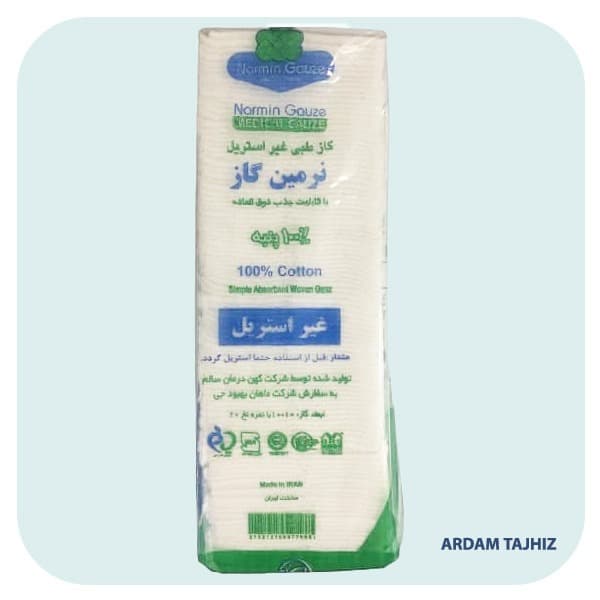 گاز طبی نرمین گاز بسته 400 گرمی