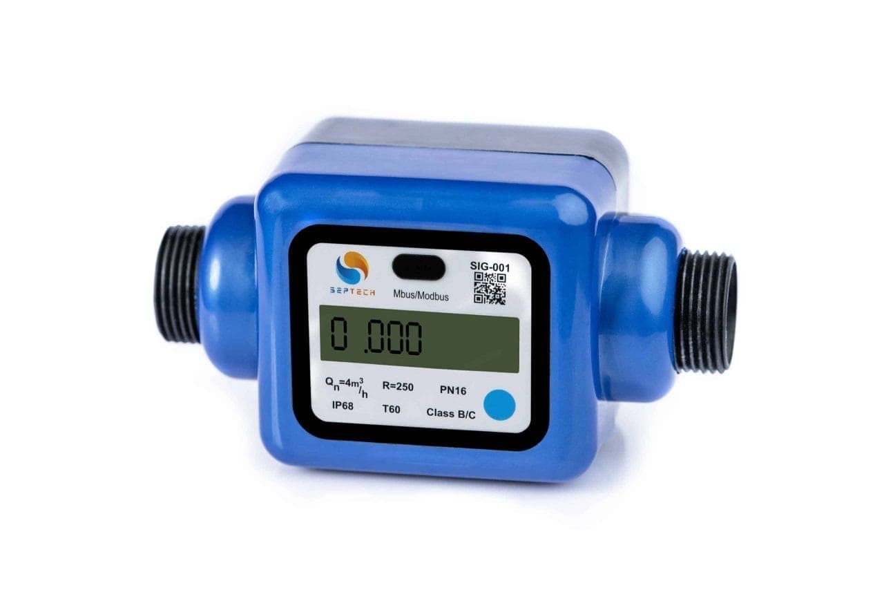 کنتور آلتراسونیک آب 1/2-1 اینچ برند SEPTECH