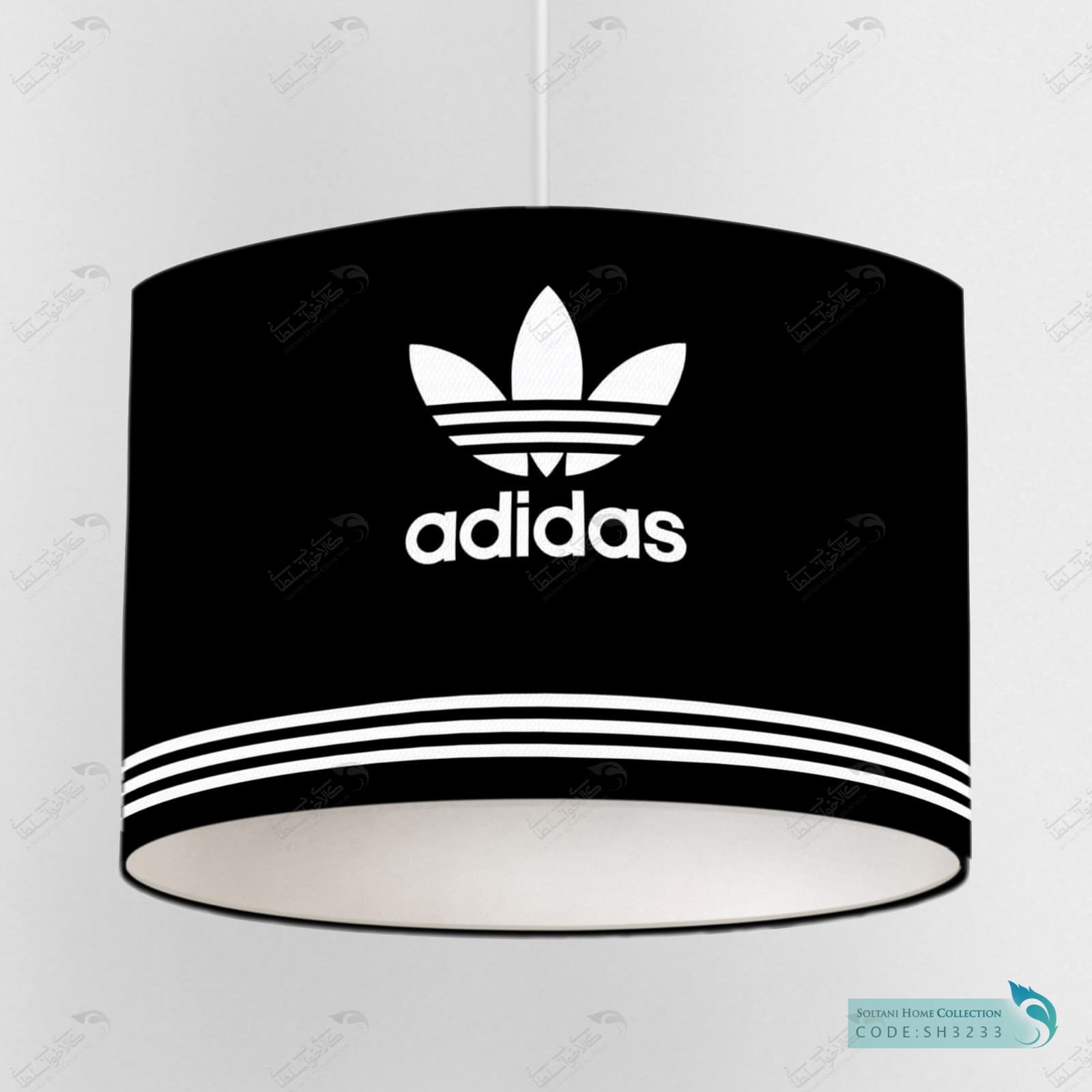 لوستر اتاق خواب پسرانه طرح آدیداس (adidas) کد SH3233