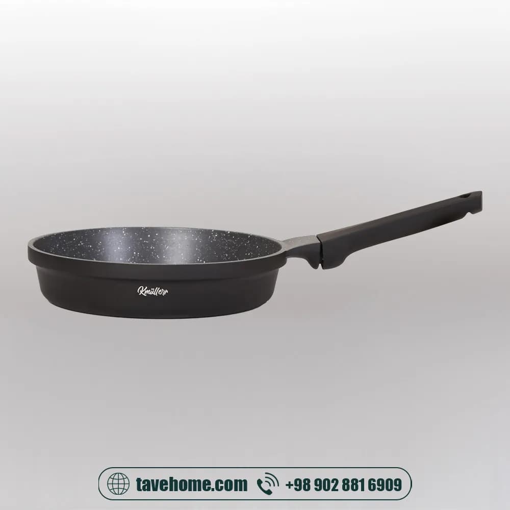 تابه تک دسته سایز 24 مدل ایتالیا <span> Kmullerr ITALY Single handle pan (14170001)</span>