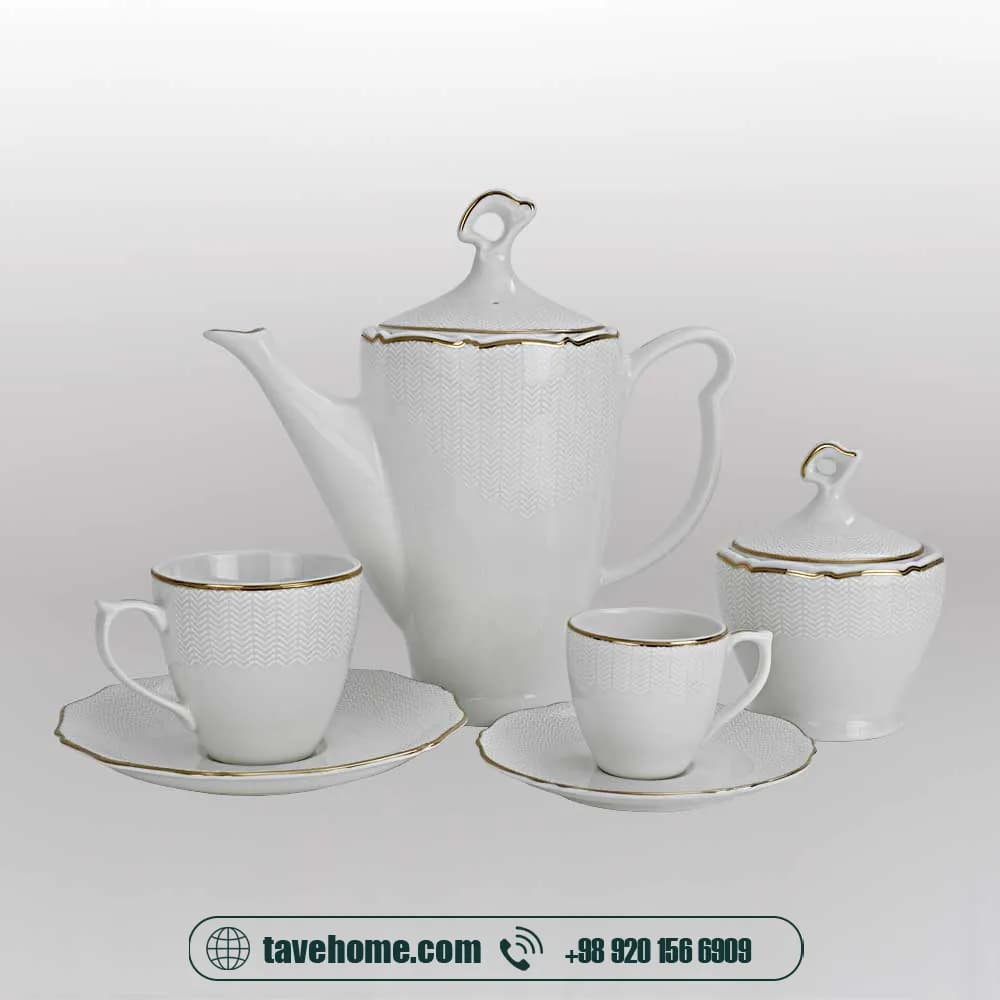 قوری چینی الیزابت آلوینا <span>ELIZABET ALVINA Teapot (11200005)</span> — تصویر ۲